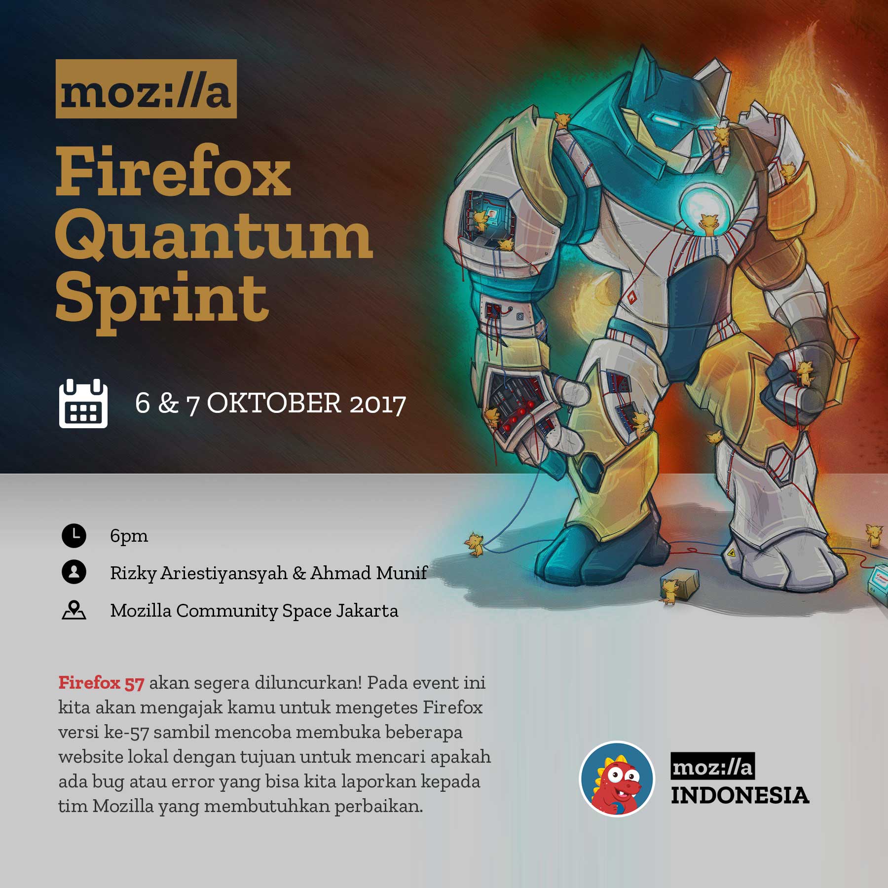 Firefox Quantum Sprint