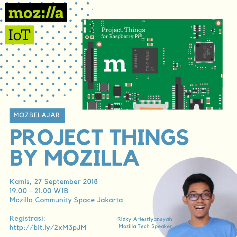 MozBelajar: Project of Things by Mozilla